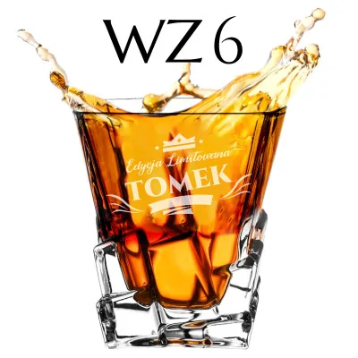 Szklanka Whisky Dzień Chłopaka Pudełko Prezent Z2