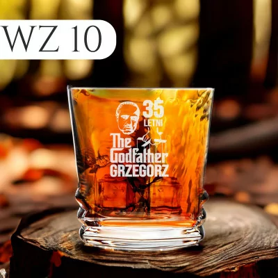 Etykieta Ze Zdjęciem +szklanka Whisky Geo Prezent Urodziny Chłopaka 0,7l Y4