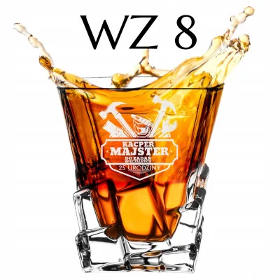 Szklanka Whisky Dla Faceta Taty Mężczyzny Chłopaka Prezent Na Urodziny Y4