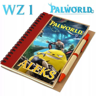 Notatnik Notes Eco Palworld Gra Prezent Dla Gracza Dziecka Y5