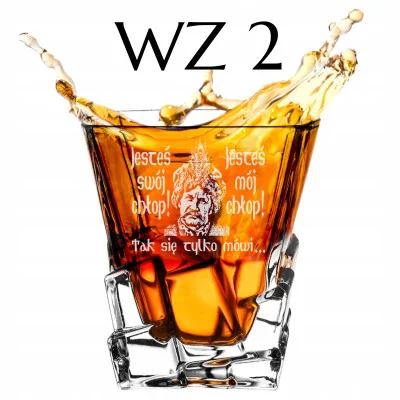 Szklanka Whisky Geometr Jesteś Swój Mój Chłop 1670 Prezent Na Urodziny Y4