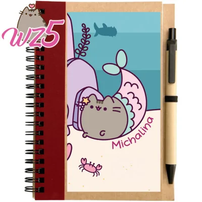 Notatnik Notes Eco Pusheen Cat Kot Prezent Dla Dziecka Y3