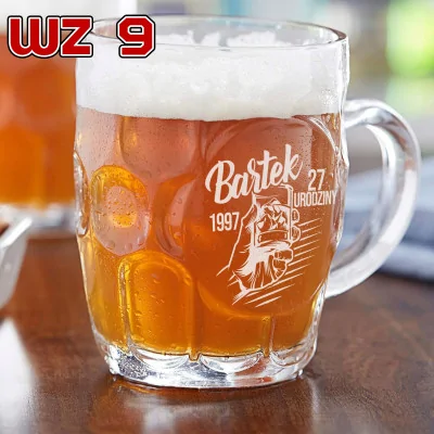 Kufel Do Piwa Na Piwo Prezent Dla Chłopaka Mężczyzny Męża Urodziny 18-99 Y4
