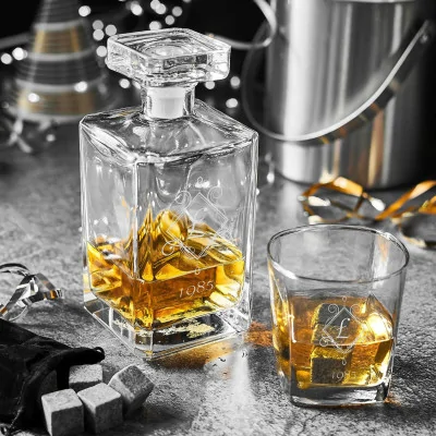 Karafka Na Whisky 6 Szklanek Na Prezent Grawer Y3
