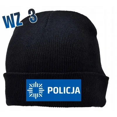 Czapka Zimowa Policjanta Policja