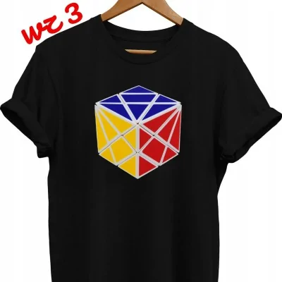 Koszulka T-shirt Męski Kostka Rubika Hit