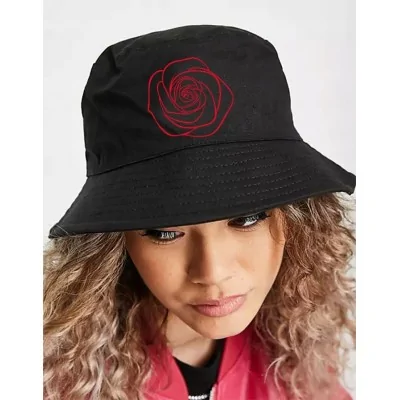 Kapelusz Na Plażę Bucket Hat Róża Kwiat Hit