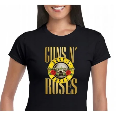 Koszulka Damska Guns N Roses N' Rock