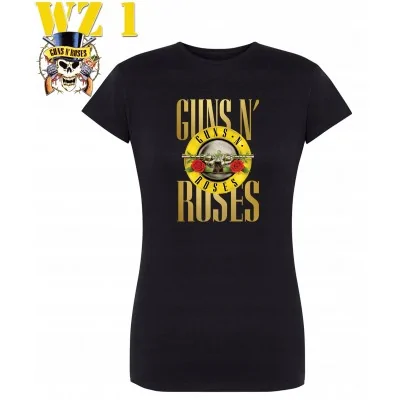 Koszulka Damska Guns N Roses N' Rock