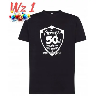 Koszulka Męska 20 30 40 50 Urodziny Y4