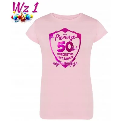 Koszulka Damska 20 30 40 50 Urodziny Prezent Y4