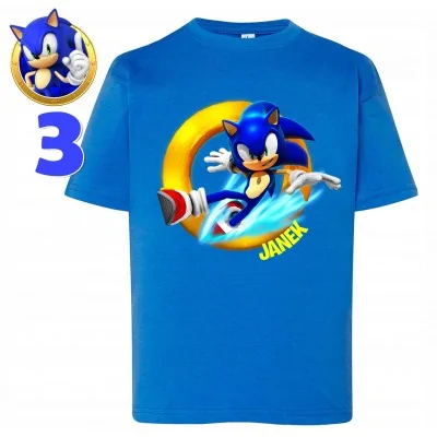 Koszulka Sonic X Prezent Dzień Dziecka Y5