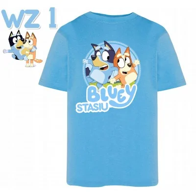 Koszulka Blue Bluey Dzień Dziecka Prezent Y5