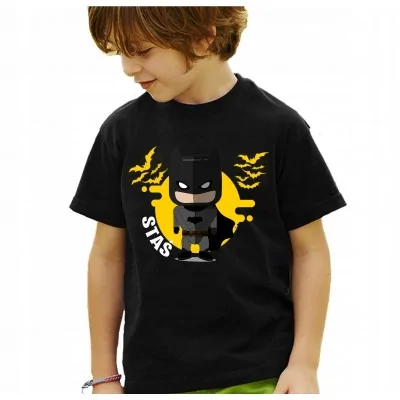 Koszulka Batman Dc +imię Prezent Y5
