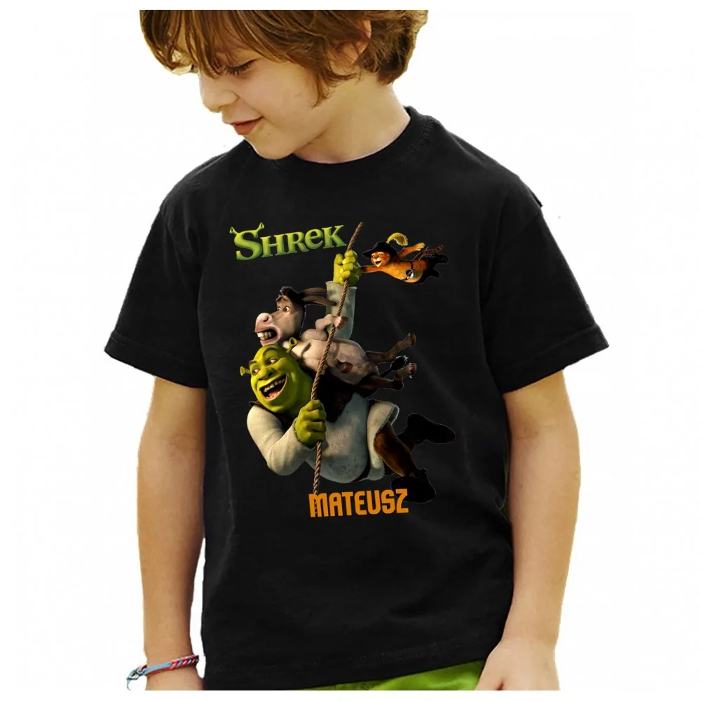 Koszulka Shrek Fiona +imię Prezent Dziecka