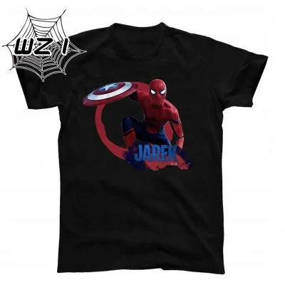 Koszulka Spiderman Marvel+ Imię Prezent Y4