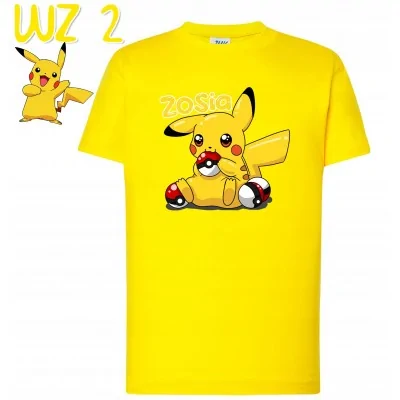 Koszulka Pikachu Pokemon Dzień Dziecka Y5
