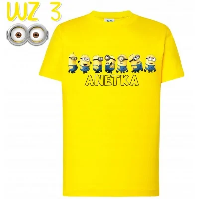 Koszulka Minionki Minions Dzień Dziecka Y5