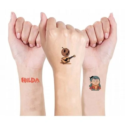 Tatuaż Tymczasow Dla Dzieci Hilda Bajka święta Y5