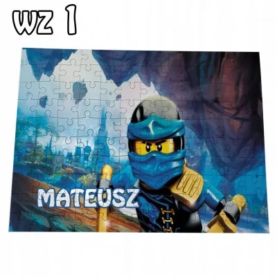 Puzzle Dla Dzieci Twoje Imię Lego Ninjago 120