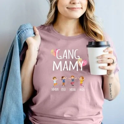 Koszulka T-shirt Dzień Mamy Matki Gang Mamy
