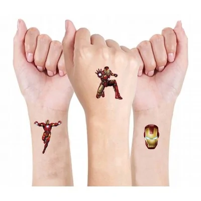 Tatuaże Dla Dzieci Zmywalne Iron Man