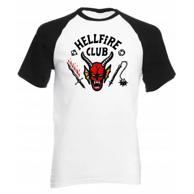 Koszulka Męska Hellfire Club Stranger Things