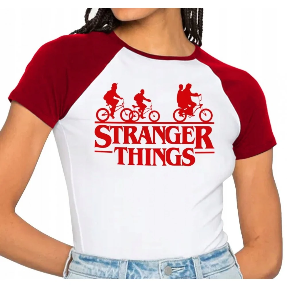 Koszulka Baseball Damska Stranger Things Y4