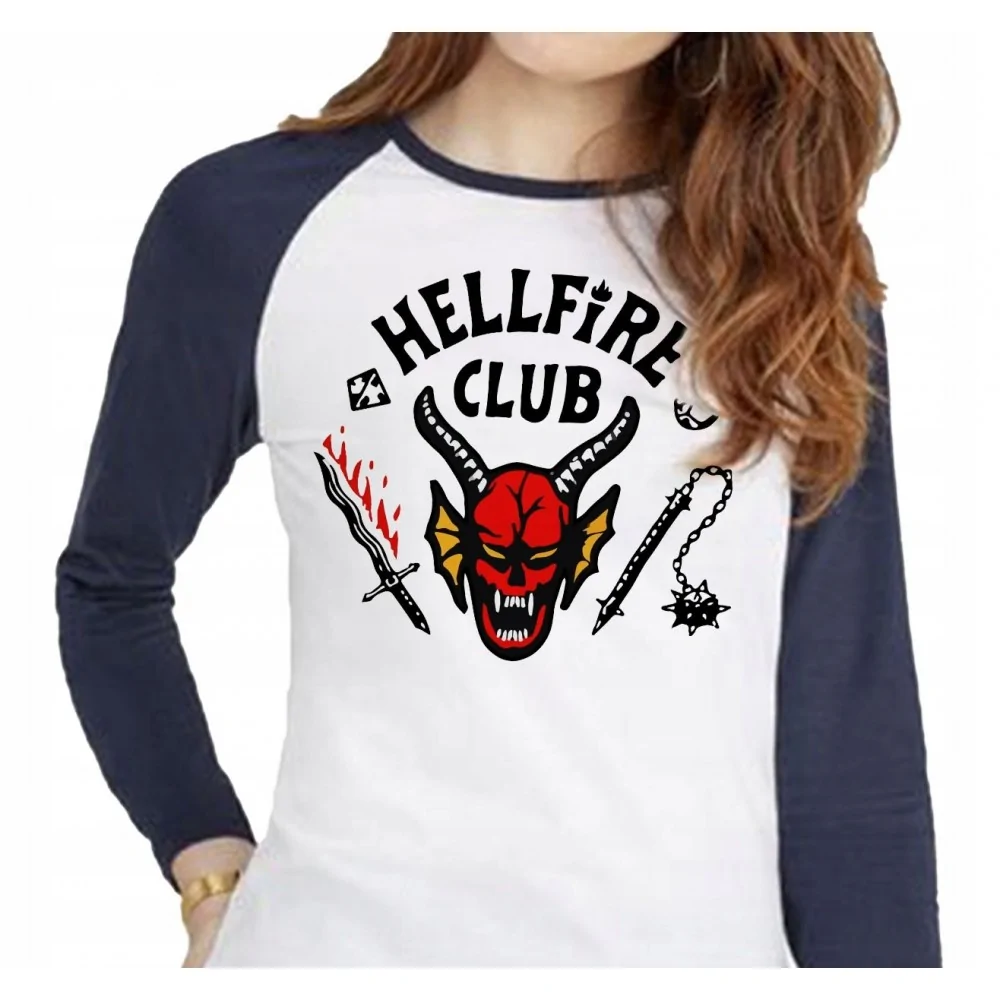 Koszulka Damska Hellfire Club Stranger Things Y4