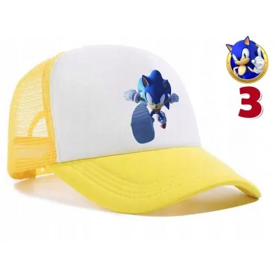 Czapka Z Daszkiem Sonic 2 Hedgehog Prezent Y4