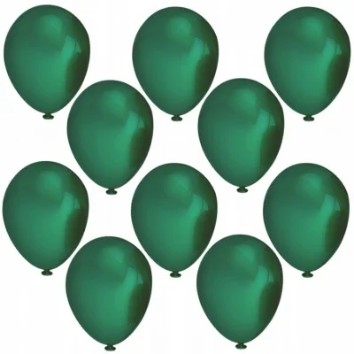 Zestaw Balonów Zielony Topper + Certyfikat
