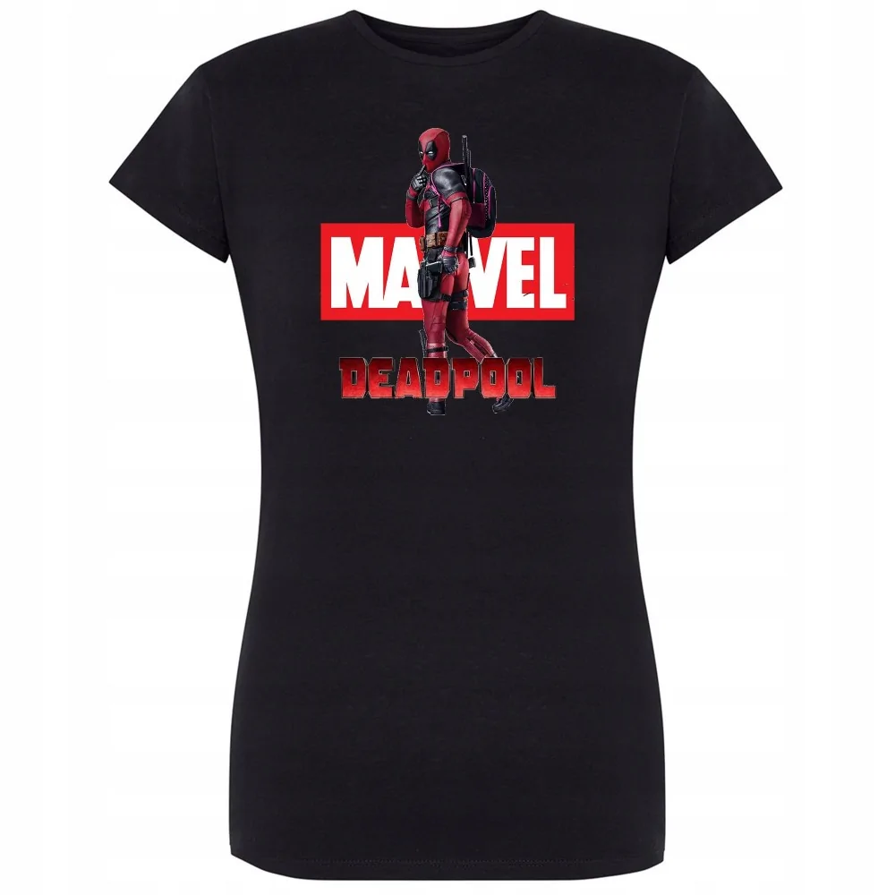 Koszulka Damska Deadpool Marvel