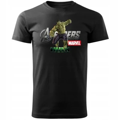 Koszulka Męska Hulk Avengers Marvel