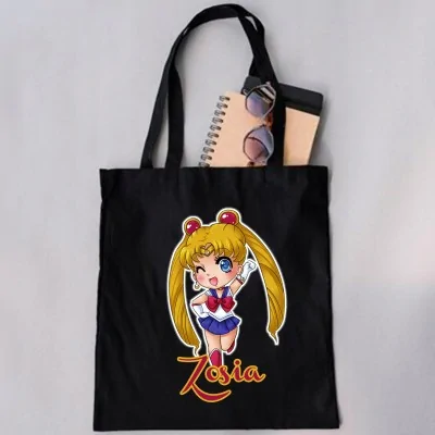 Torba Materiałowa Na Ramie Sailor Moon 2 Szkoła