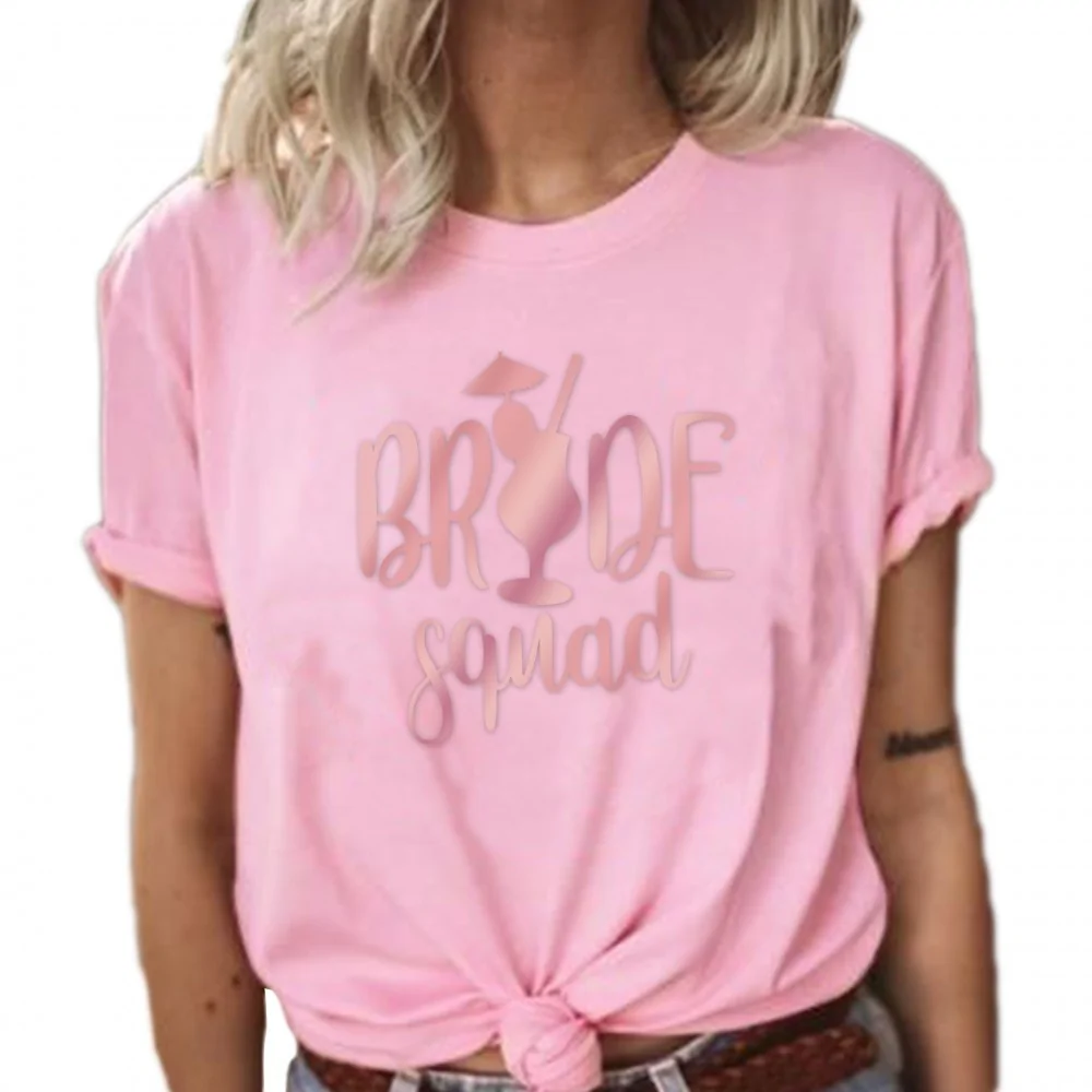 Koszulk T-shirt Bride Squad Panieński Drink