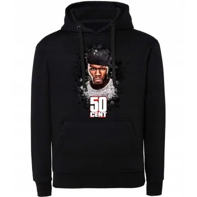 Bluza Męska Z Kapturem 50 Cent Rap Hip Hop Y4
