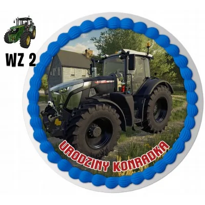 Opłatek Na Tort Farming Simulator Traktor Tekst