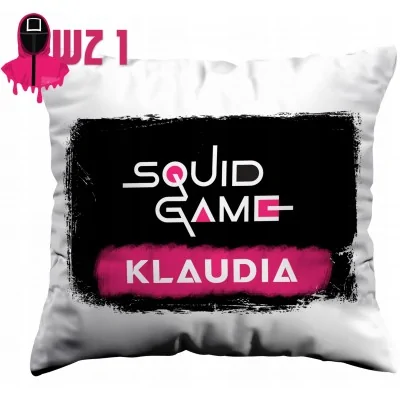 Poduszka Imię Squid Game Netflix Prezent