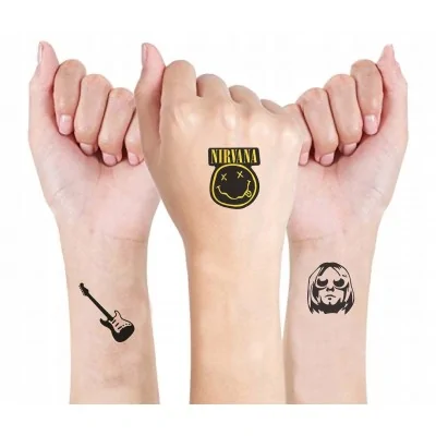 Tatuaże Zmywalne Nirvana