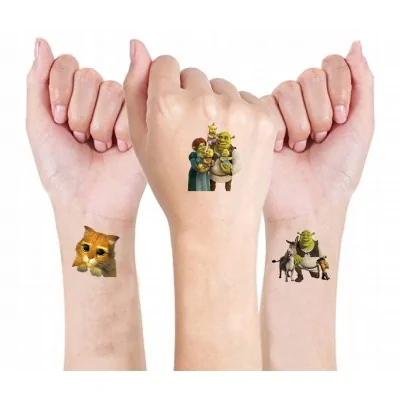Tatuaże Dla Dzieci Zmywalne Shrek