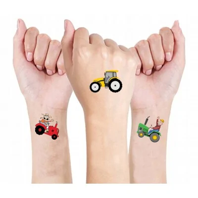 Tatuaże Dla Dzieci Zmywalne Traktory Tractors