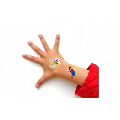 Tatuaże Dla Dzieci Zmywalne Super Mario