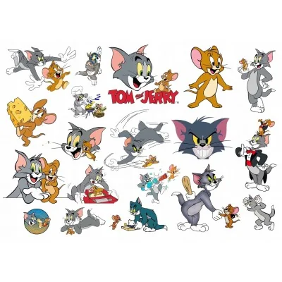 Tatuaże Dla Dzieci Zmywalne Tom And Jerry