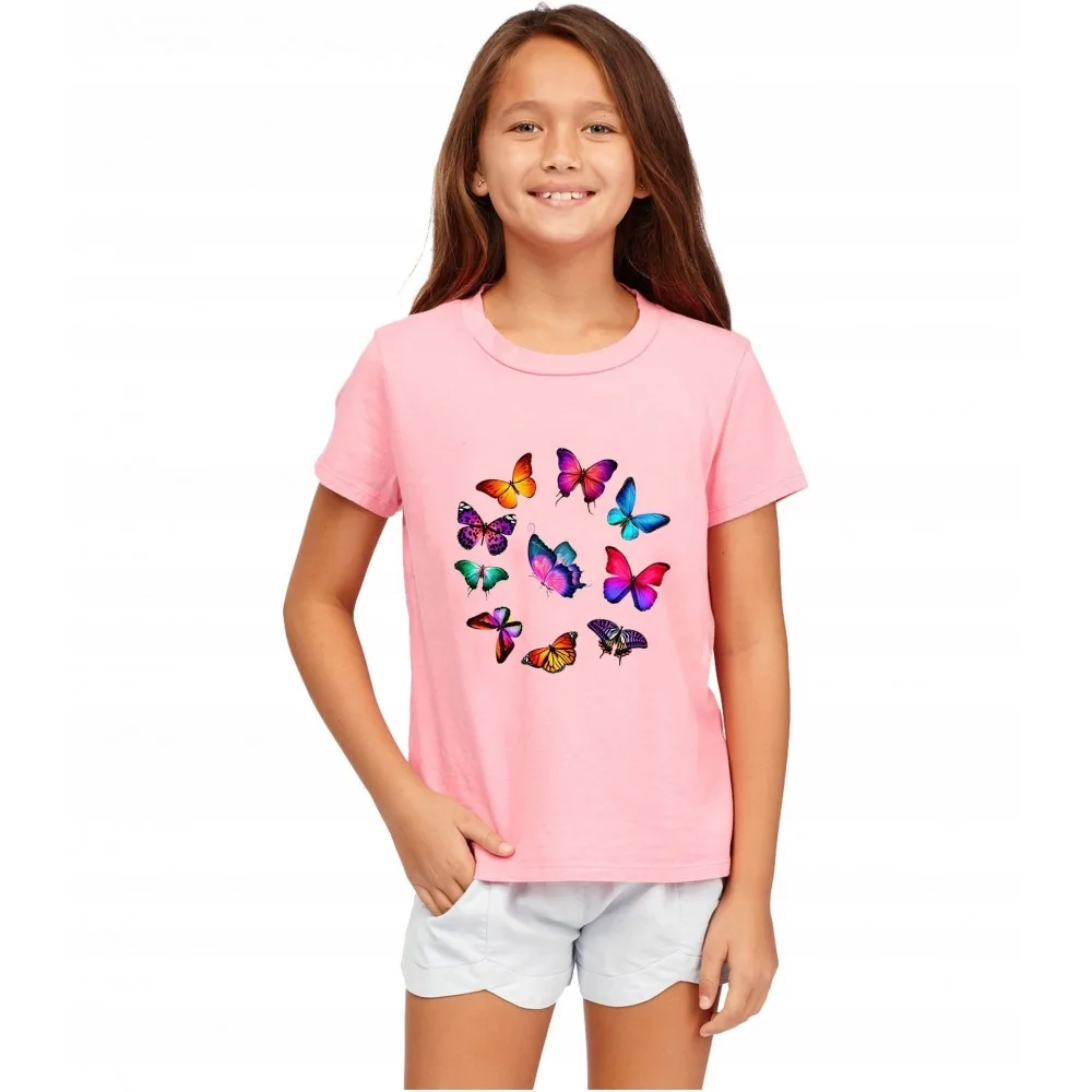 Koszulka Dziecięca Motyle