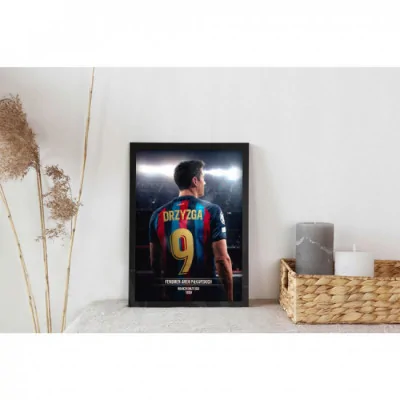 Dyplom Plakat Dla Dziecka Lewandowski Barcelona
