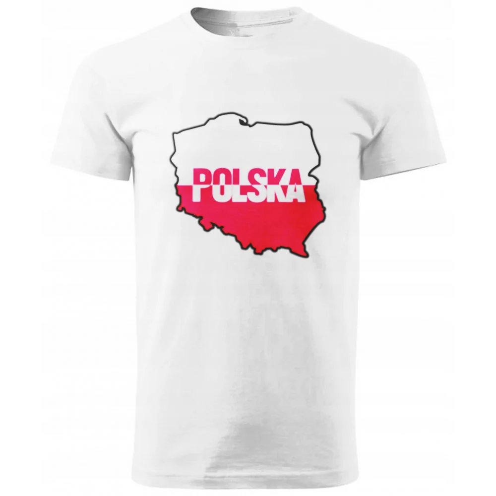 Koszulka Męska Reprezentacja Polska Niepodl Y8
