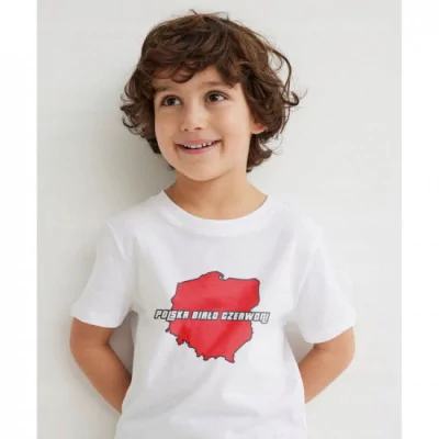 Koszulka T-shirt Kibic Reprezentacji Dzieci Y8