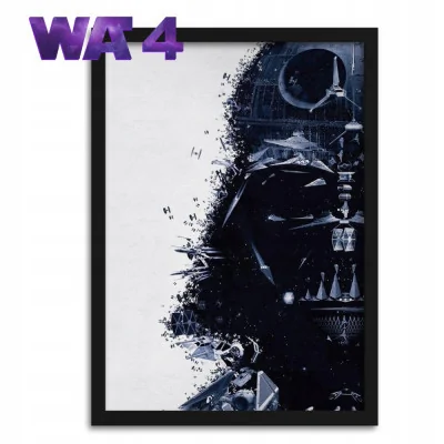 Plakat A4 Z Ramką Star Wars