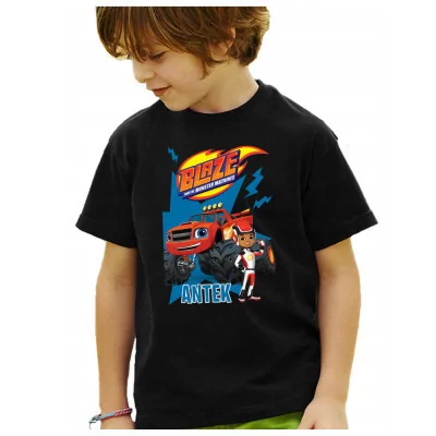 Koszulka Dziecięca Blaze I Mega Maszyny