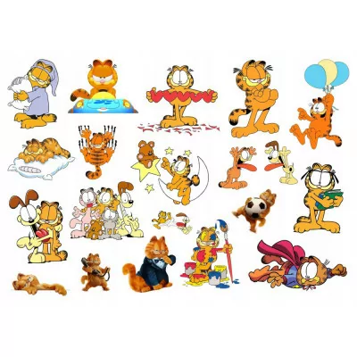 Tatuaże Dla Dzieci Zmywalne Garfield